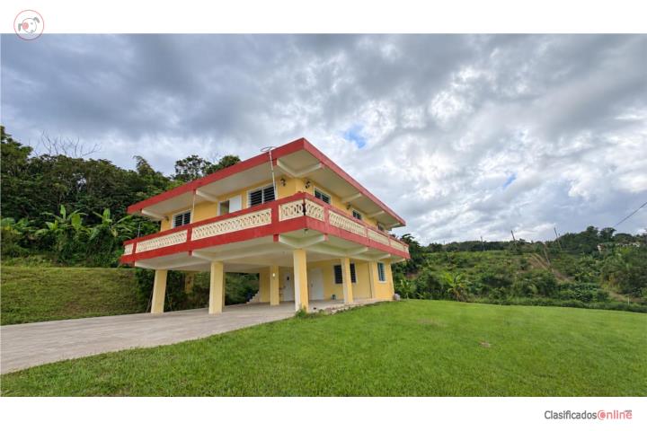 Residence on 5 semi-flat lots / Humacao