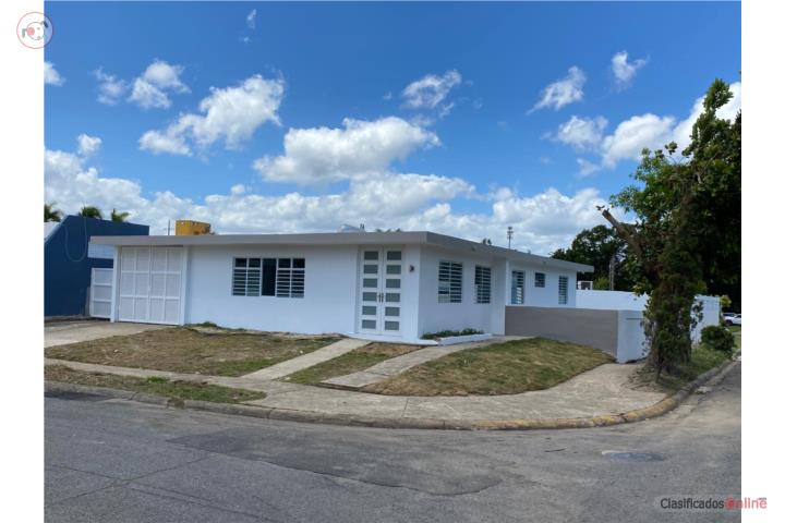 Beautiful single-story corner house in Guaynabo