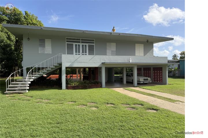 House facing PR-2 in Bo. Santana - Arecibo