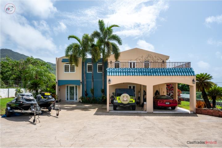 Panoramic ocean views in Patillas