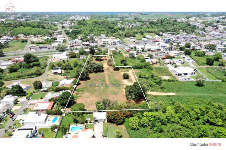 Flat land plot with access via PR-2