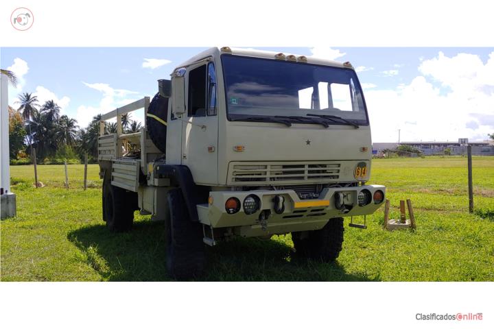 M1078 military truck with flatbed