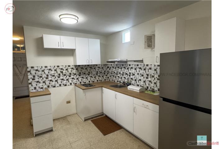 Caguas 2/1 furnished, air conditioning, water/electricity