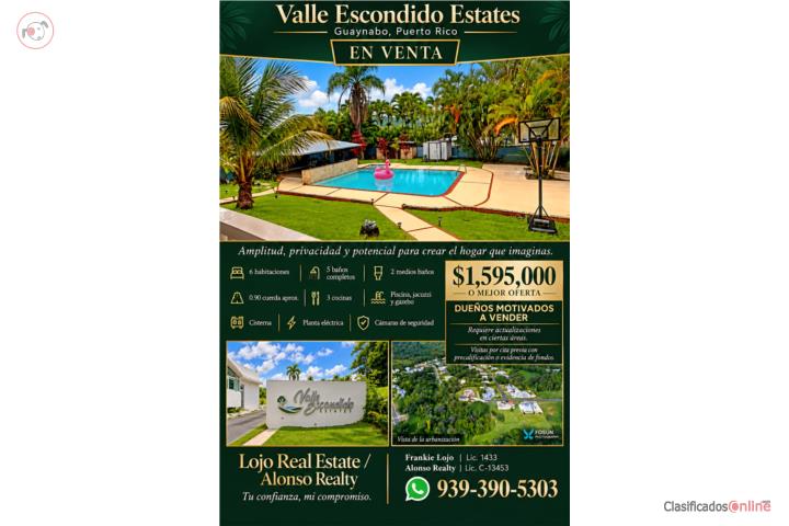 Valle Escondido Estates - Guaynabo